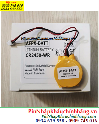 AFPX-BATT; Pin nuôi nguồn PLC AFPX-BATT lithium 3v (Zắc cắm) _Made in Indonesia